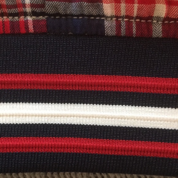 Vintage Tommy Hilfiger Patchwork Bomber Jacket L - Picture 10 of 16